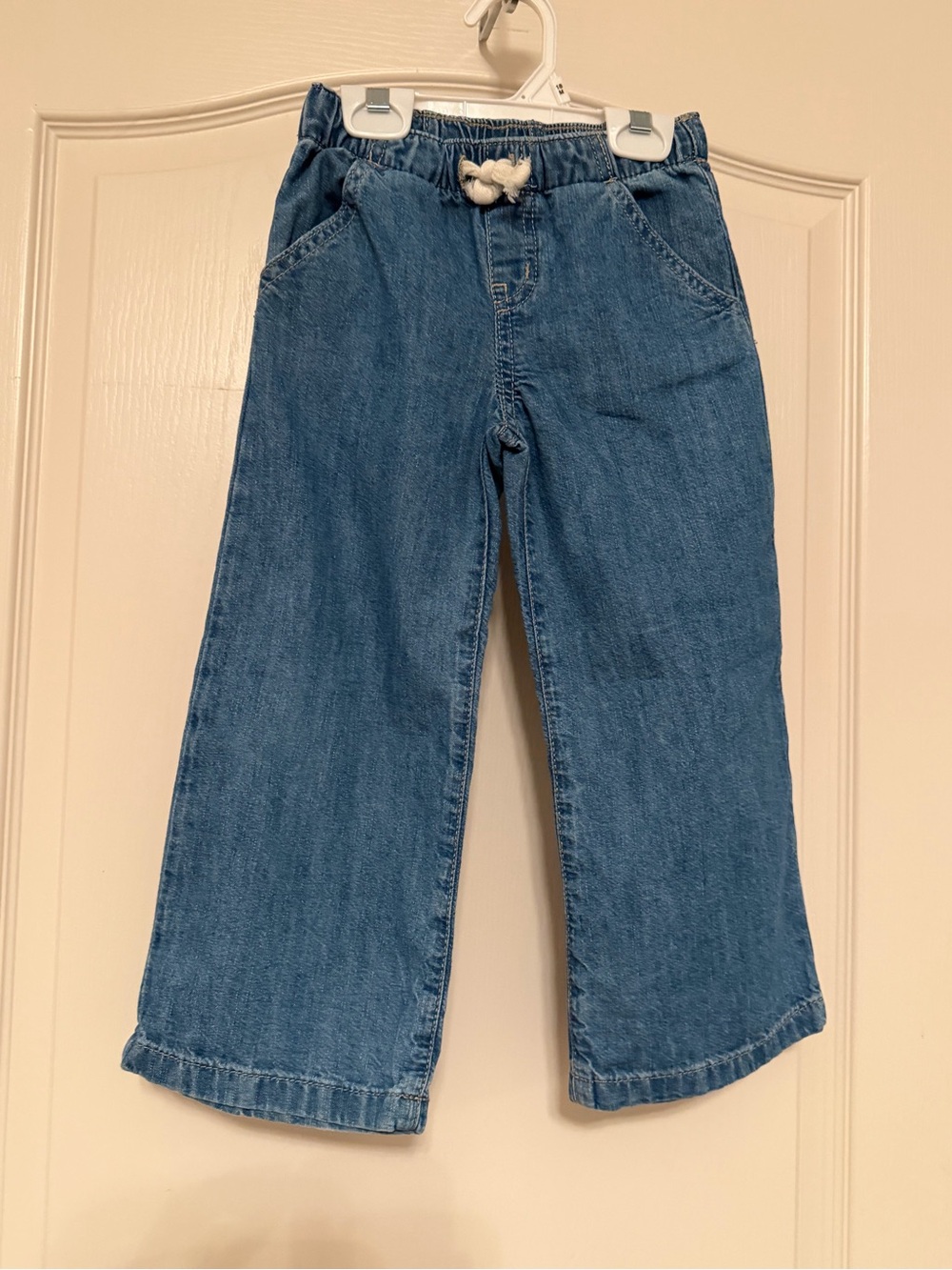 Cat & Jack Light Blue Denim Elastic Waist Pants